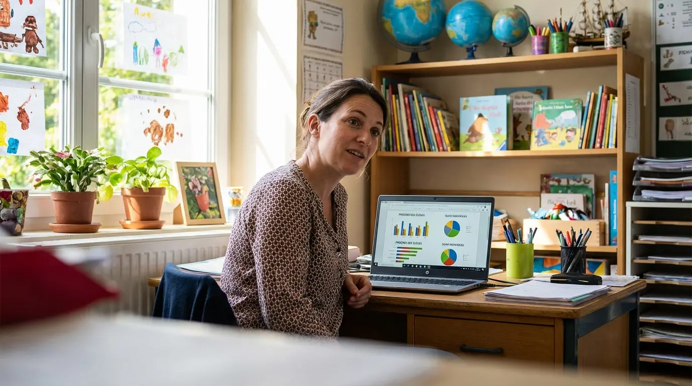 tableau de bord enseignant Adaptiv'Math cycle 2