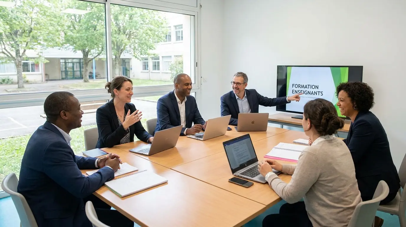 formation des enseignants à l'IA générative dans une école française